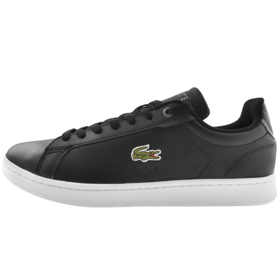 Lacoste Carnaby Pro Trainers Black Mainline Menswear Denmark